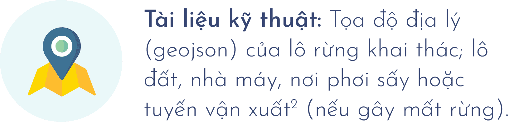 Tọa độ địa lý của rừng, đất và nhà máy