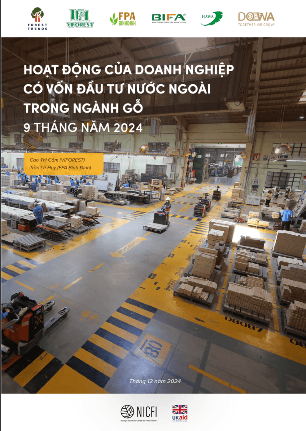 Hoạt động của doanh nghiệp có vốn đầu tư nước ngoài trong ngành gỗ (9T/2024)