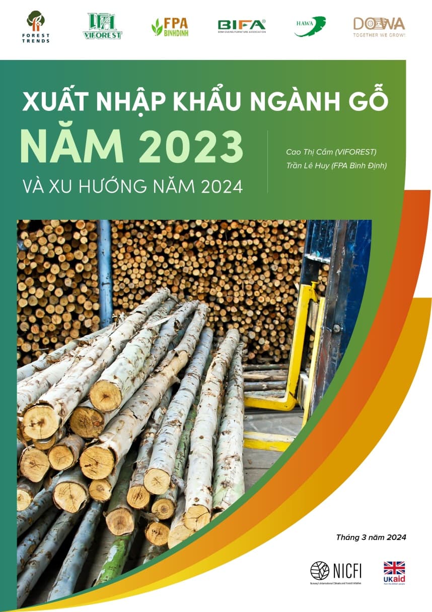 Xuất nhập khẩu ngành gỗ năm 2023 và xu hướng năm 2024