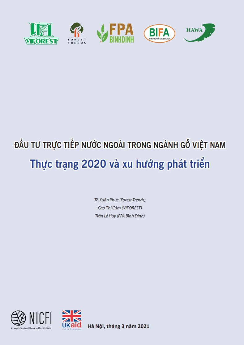Đầu tư nước ngoài vào ngành gỗ Việt năm 2020
