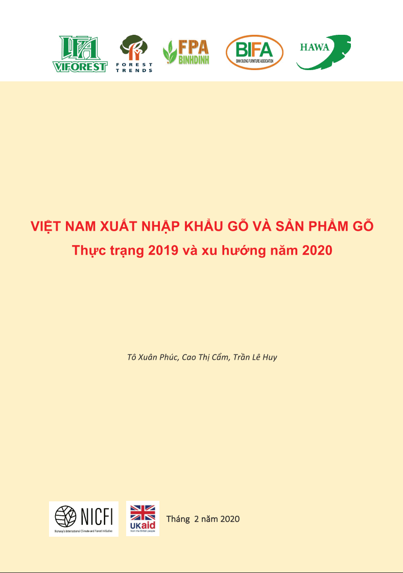 Việt Nam xuất nhập khẩu gỗ và sản phẩm gỗ: Thực trạng 2019 và xu hướng 2020