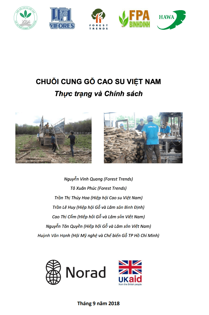 Chuỗi cung gỗ cao su Việt Nam