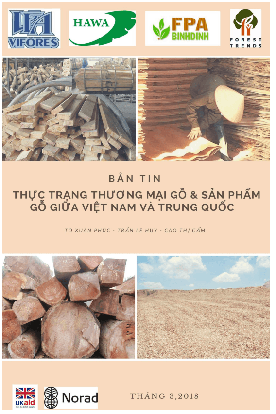Bản tin: Thương mại gỗ và sản phẩm gỗ giữa Việt Nam và Trung Quốc