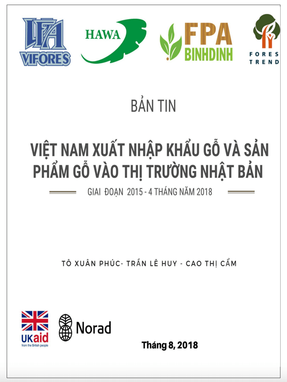 Thương mại gỗ và và sản phẩm gỗ Việt Nam – Nhật Bản
