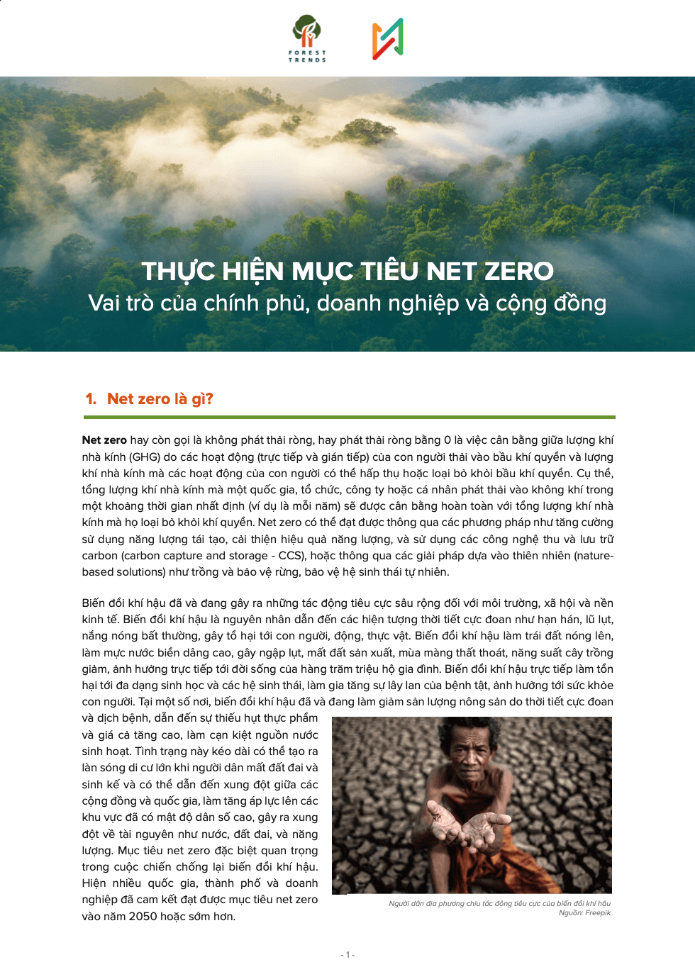 Thực hiện mục tiêu Net Zero: Vai trò của chính phủ, doanh nghiệp và cộng đồng
