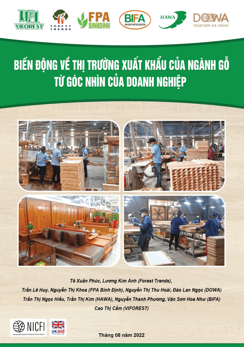 Biến động về thị trường Xuất khẩu của ngành Gỗ từ góc nhìn doanh nghiệp