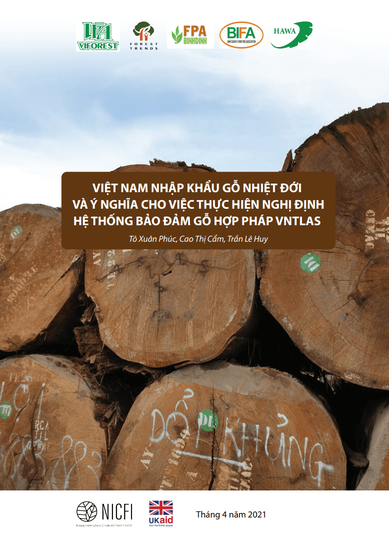 Việt Nam nhập khẩu gỗ nhiệt đới và ý nghĩa VNTLAS
