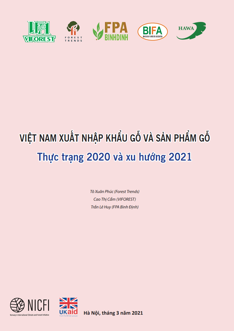 Việt Nam xuất nhập khẩu gỗ và sản phẩm gỗ: Thực trạng 2020 và xu hướng 2021