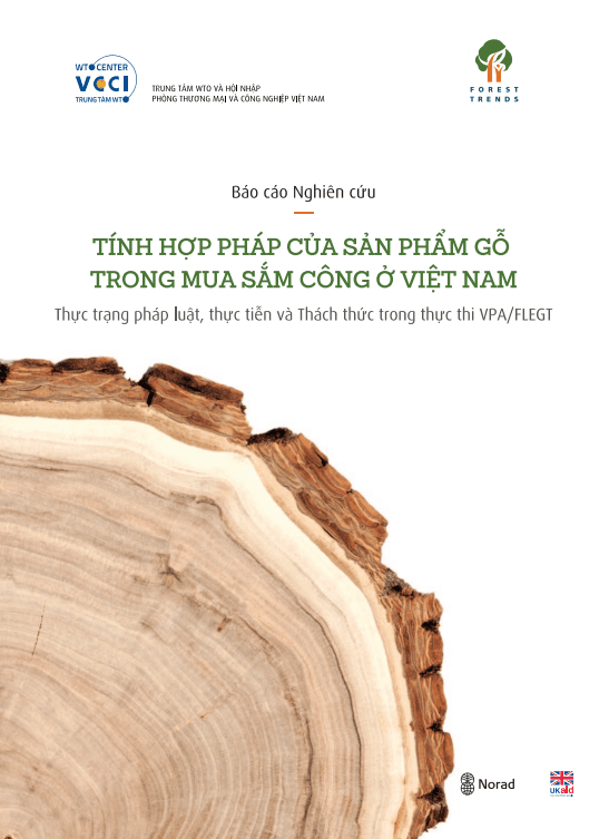 Tính hợp pháp của sản phẩm gỗ trong mua sắm công ở Việt Nam