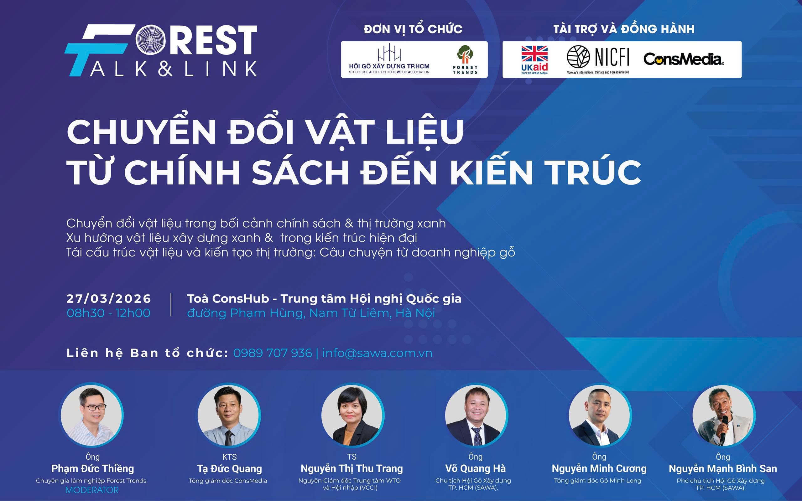 Đối thoại chuyên đề: Chuyển đổi vật liệu từ chính sách đến kiến trúc